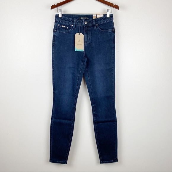 Prana Denim - Prana Sienna Jeans Stretch Skinny Deep Blue Size 6/28 NWT